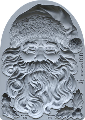 Saint Nick IOD Decor Mould (5