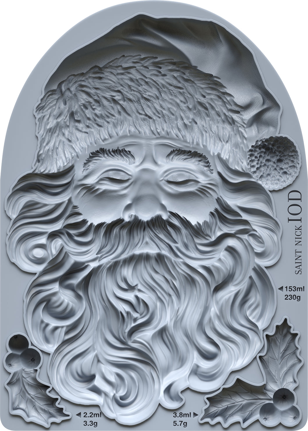 Saint Nick IOD Decor Mould (5