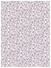 Ditsy Blooms IOD Paint Inlay (12"x16" pad-8 sheets) LIMITED EDITION