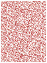 Ditsy Blooms IOD Paint Inlay (12"x16" pad-8 sheets) LIMITED EDITION