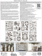 Floriography IOD Paint Inlay (12"x16" pad-8 sheets)  LIMITED EDITION