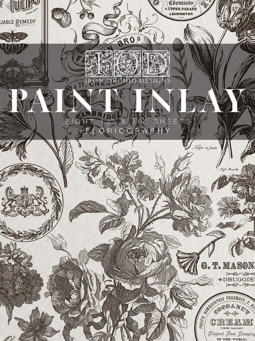 Floriography IOD Paint Inlay (12