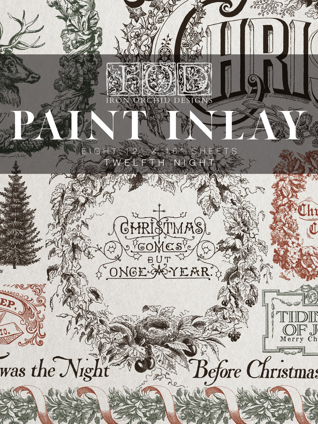 Twelfth Night IOD Paint Inlay (12