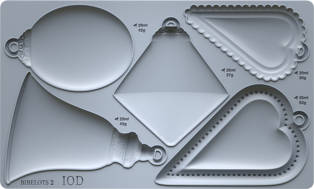 Bibelots 2 IOD Decor Mould (6