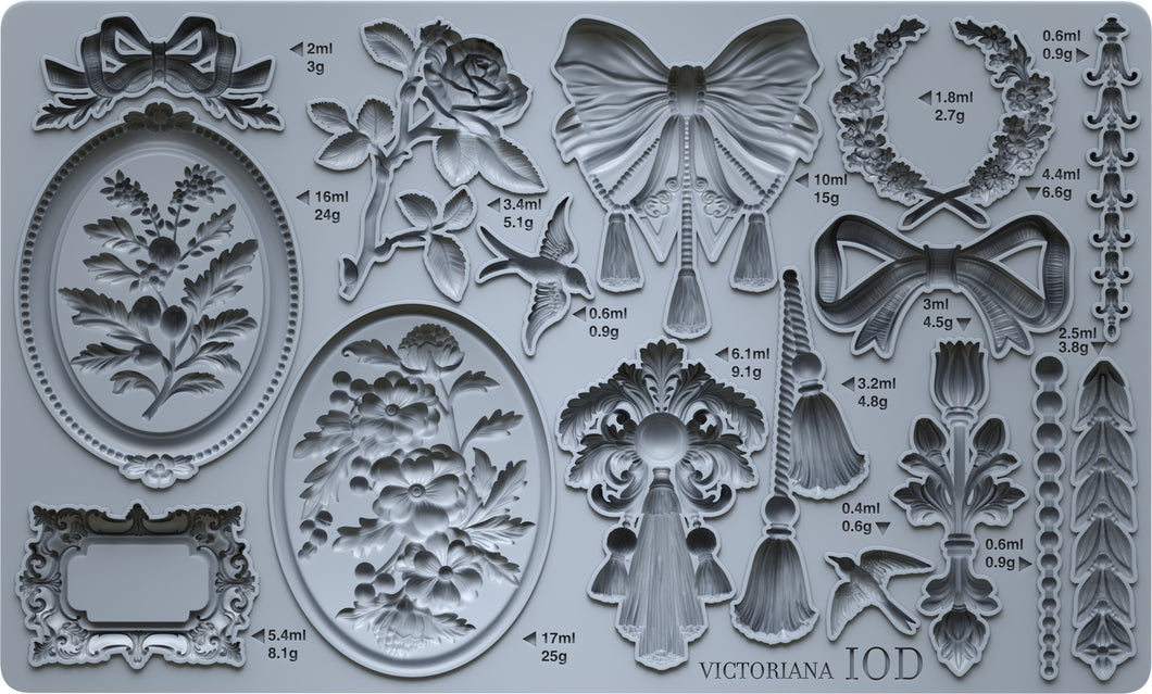 Victoriana IOD Decor Mould (6