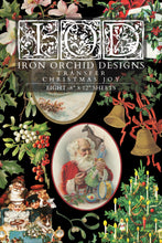 Christmas Joy Transfer IOD (8"x12" pad-8 sheets)