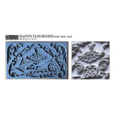 Dainty Flourishes IOD Decor Mould (6″X10″)