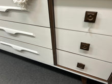 White and Wood Dresser