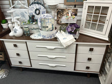 White and Wood Dresser