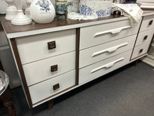 White and Wood Dresser