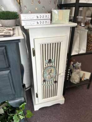 Tall White Side Table