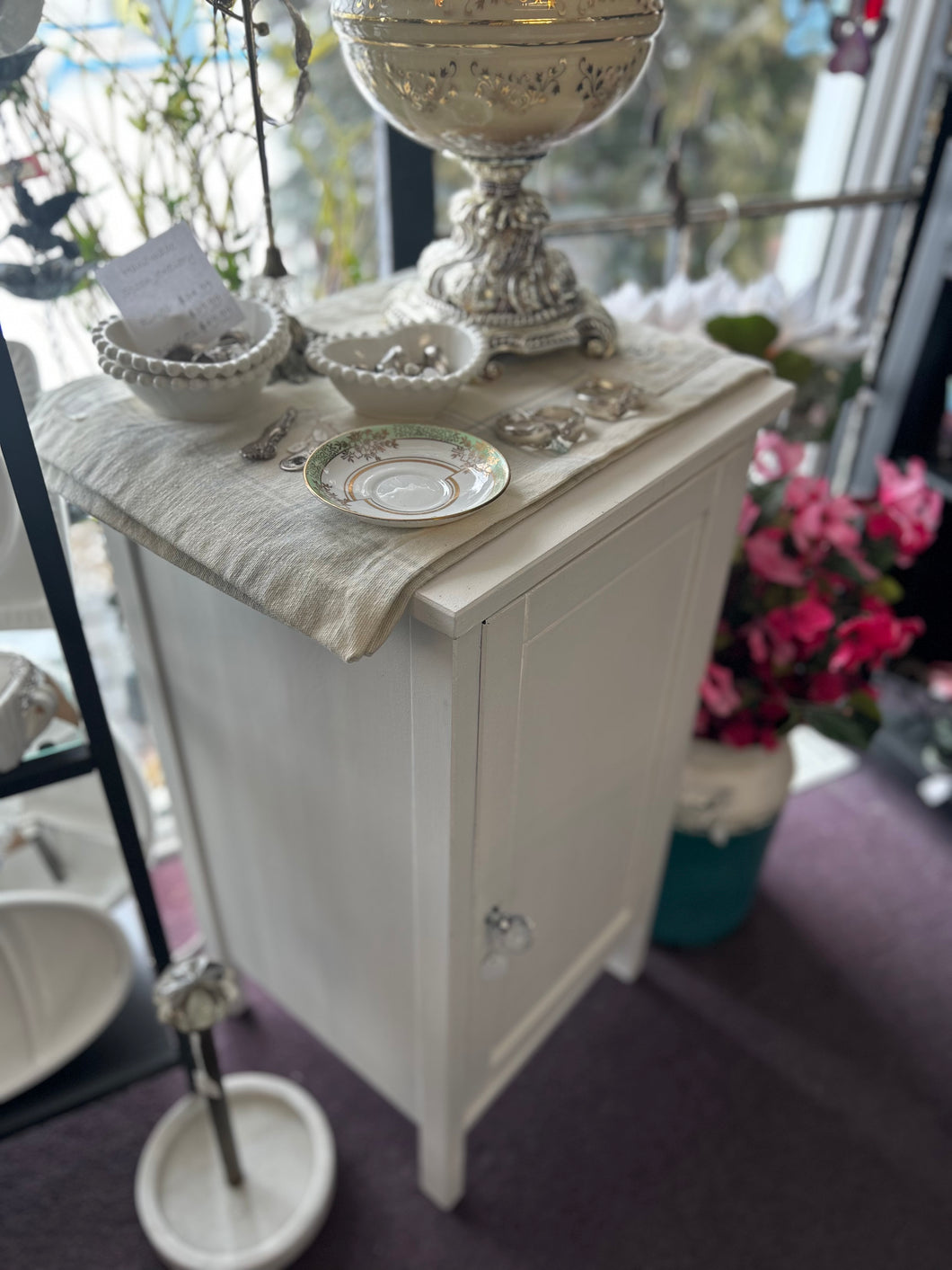 Small White Cabinet