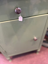 Green Metal Side Table