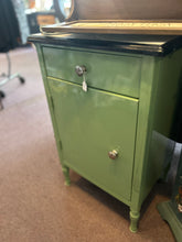 Green Metal Side Table