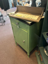 Green Metal Side Table
