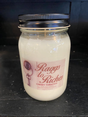 Cherry & Tobacco Candle