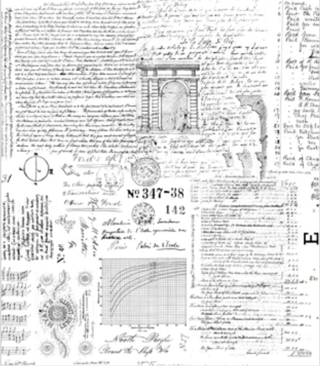 Typography Love Decoupage Paper