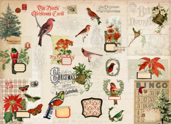 Christmas Flock Masterboard