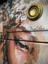 Pensive Girl MINT Decoupage Paper