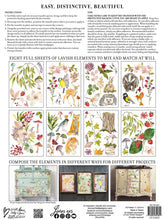 Whispering Willow IOD Image Transfer(12″X16″ PAD-8 SHEETS )