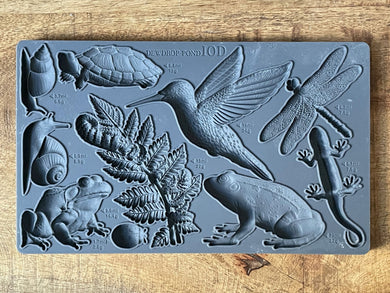 Dewdrop Pond IOD Decor Mould (6″X10″)