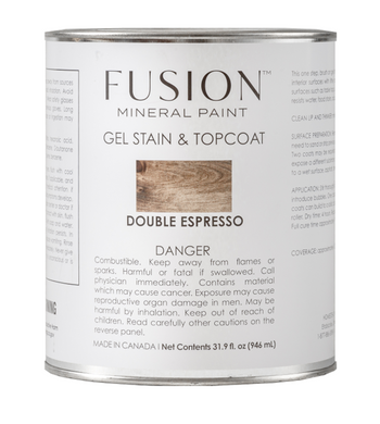 Fusion Gel Stain & Top Coat Double Espresso