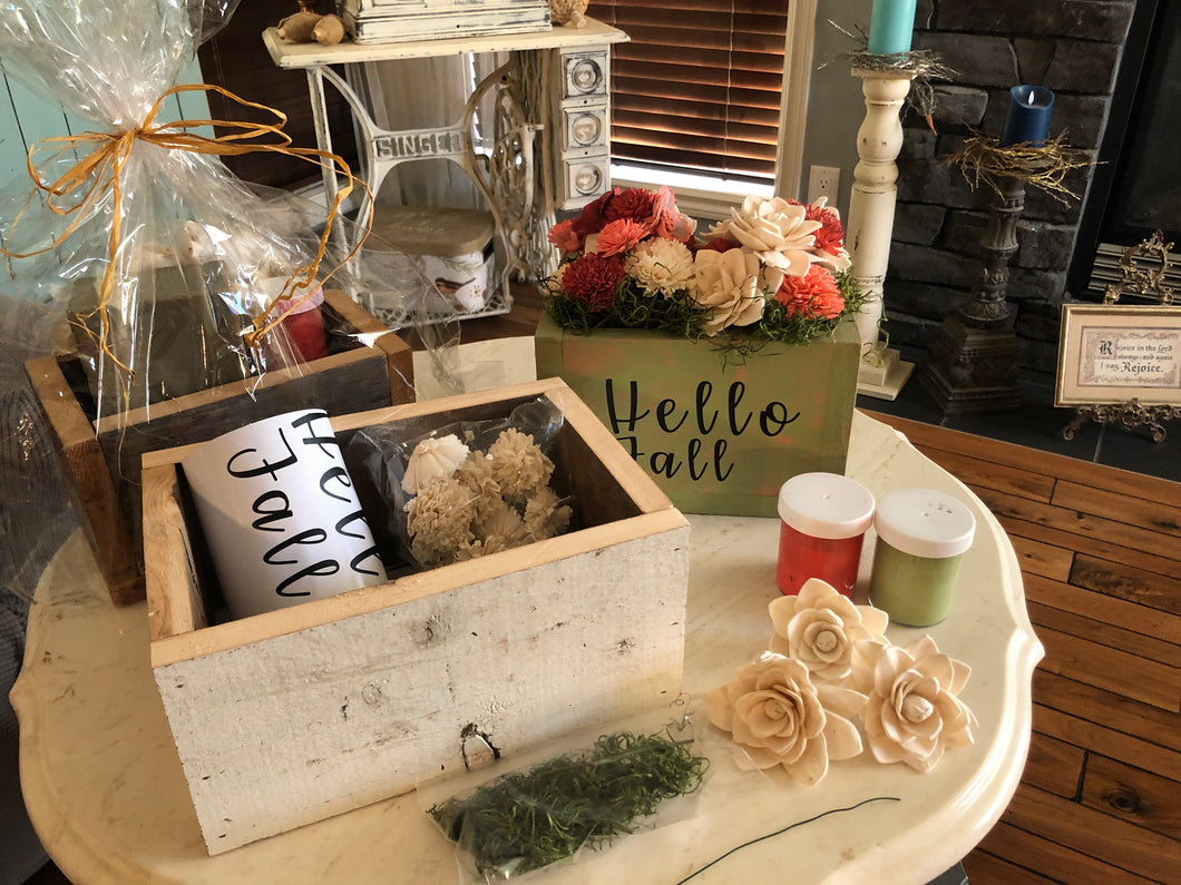 Hello Fall Centrepiece DIY Kit