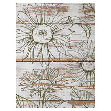 Sunflower IOD Decor Stamp (12″X12″) 2 Sheet Set - with Masks