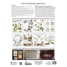 Brocante IOD Image Transfer(12″X16″ PAD-8 SHEETS )