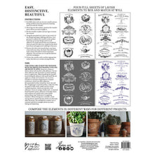 Traditional Pots IOD Transfer (12″X16″ PAD-4 SHEETS )