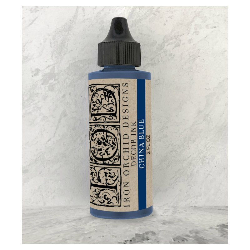 IOD Decor Ink - China Blue (2oz)