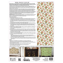 IOD Paint Inlay Rose Chintz (12″X16″ 8 SHEET PAD)