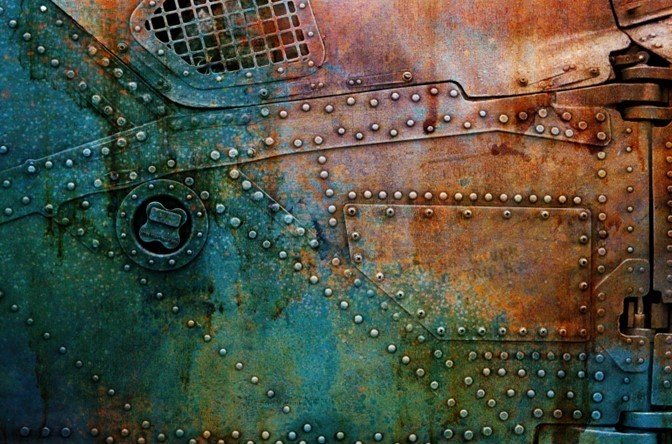 New Rivets Decoupage Paper