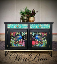 Peacock Mint Decoupage Papers