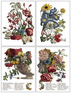 June, Ode to Henry Fletcher IOD Image Transfer (12″X16″ PAD-4 SHEETS )
