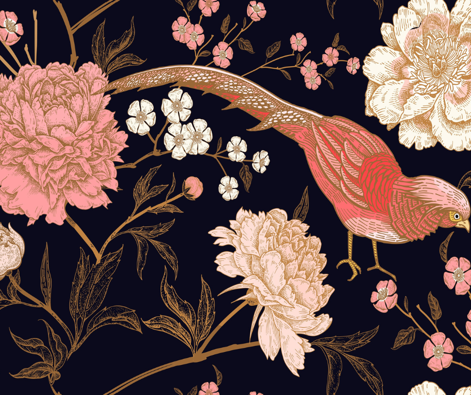 Pheasant MINT Decoupage Paper