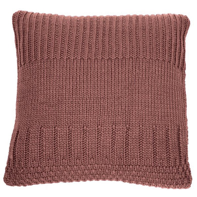 Baba Knit Terracotta European Pillow