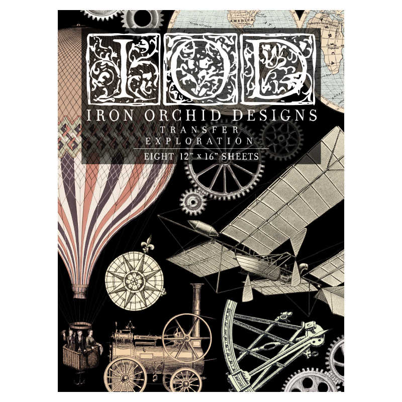 Exploration IOD Image Transfer(12″X16″ PAD-8 SHEETS )