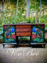 Peacock Mint Decoupage Papers