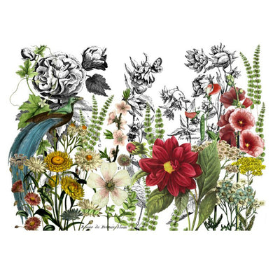 'Midnight Garden' IOD Decor Image Transfer (24