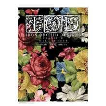 Wall Flower Decor IOD Transfer Set (pad of 8 12"x16" sheets)