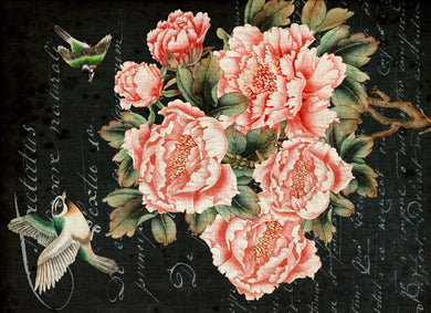 Posh Floral Decoupage Paper