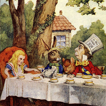 Alice in Wonderland - Mint Decoupage Paper