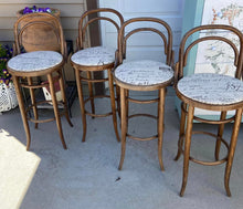 4 Wood Stools