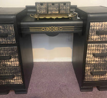 Black Desk and Chair