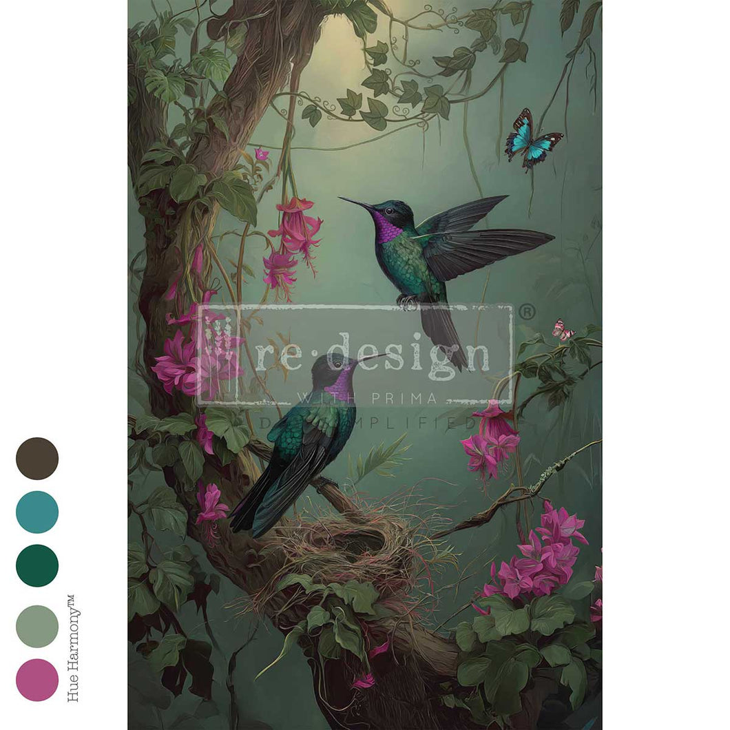 A Decoupage Fiber – The Iridescent Interval