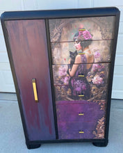 Purple Dresser