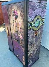 Purple Dresser