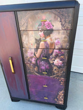 Purple Dresser