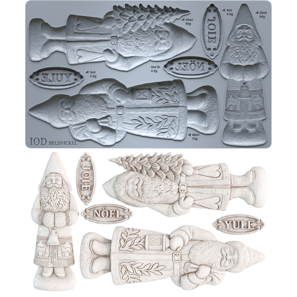 Belsnickel IOD Decor Mould (6″x10″)